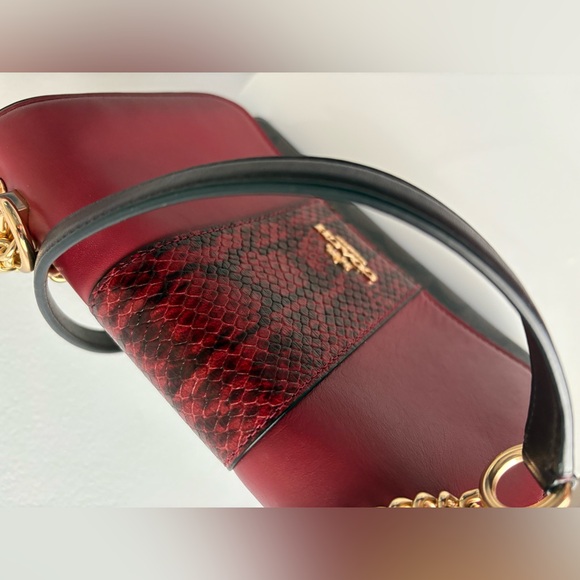 Coach Klare Crossbody Colorblock Signature Canvas Chain/leather strap - Picture 7 of 11